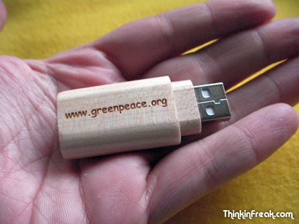 USB madera flashbay