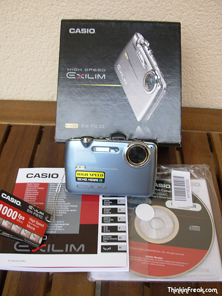 test-casio exilim EXFS-10