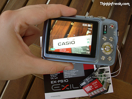 test Casio Exilim EX-FS10